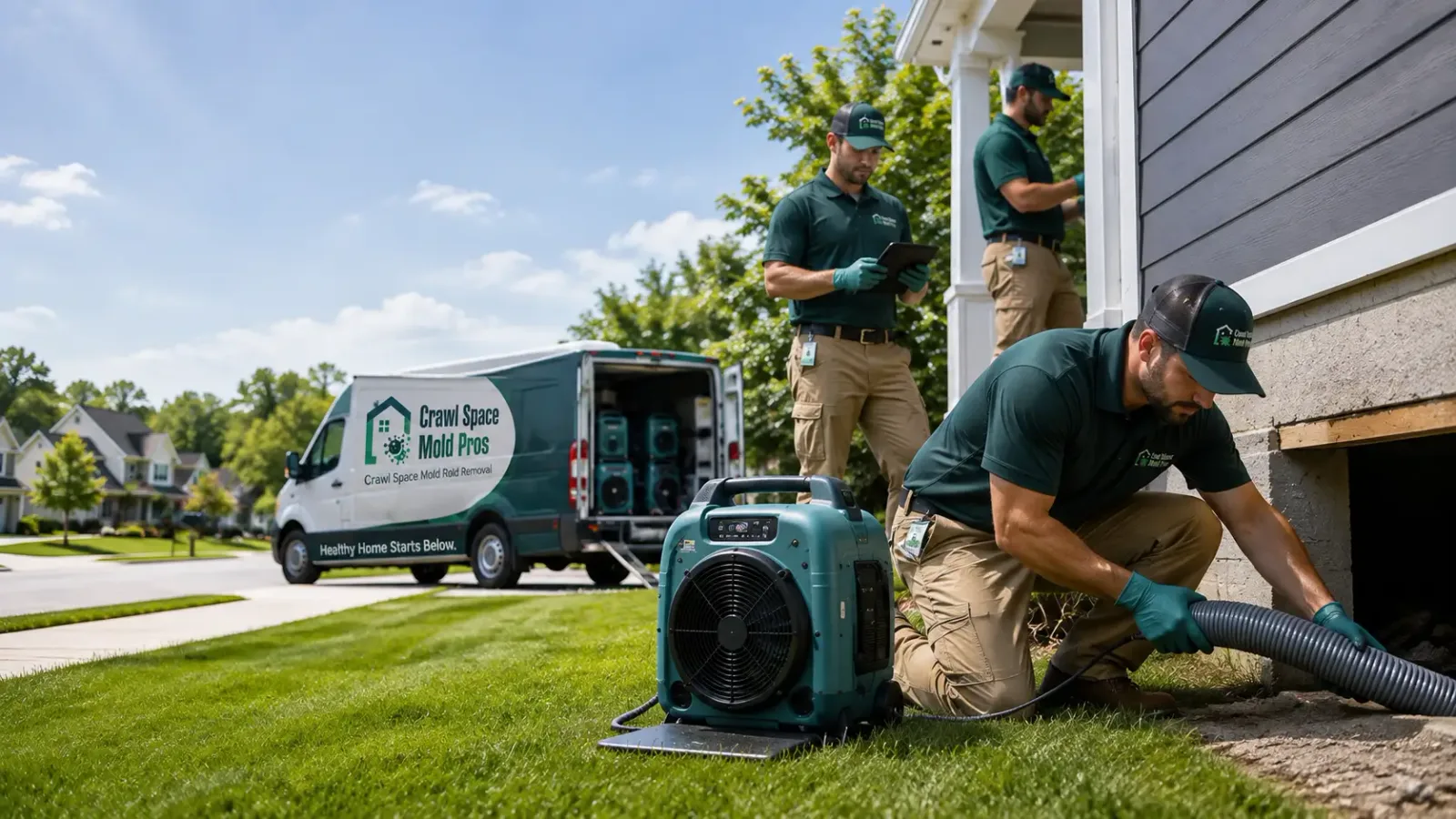 Crawl Space Mold Removal in Ancona, IL